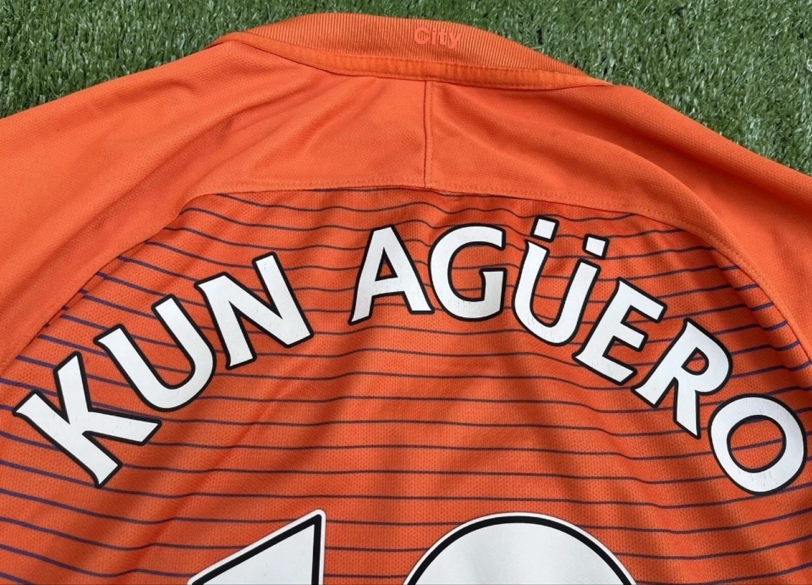 Aguero Manchester City shirt – photo 5